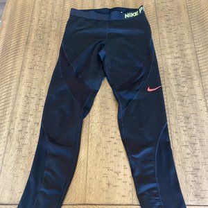 Nike Pro Hyperwarm Workout Leggings (M)